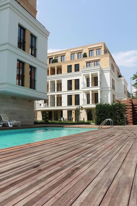 Apartment In Evargreen Complex With Terrace Varna Esterno foto
