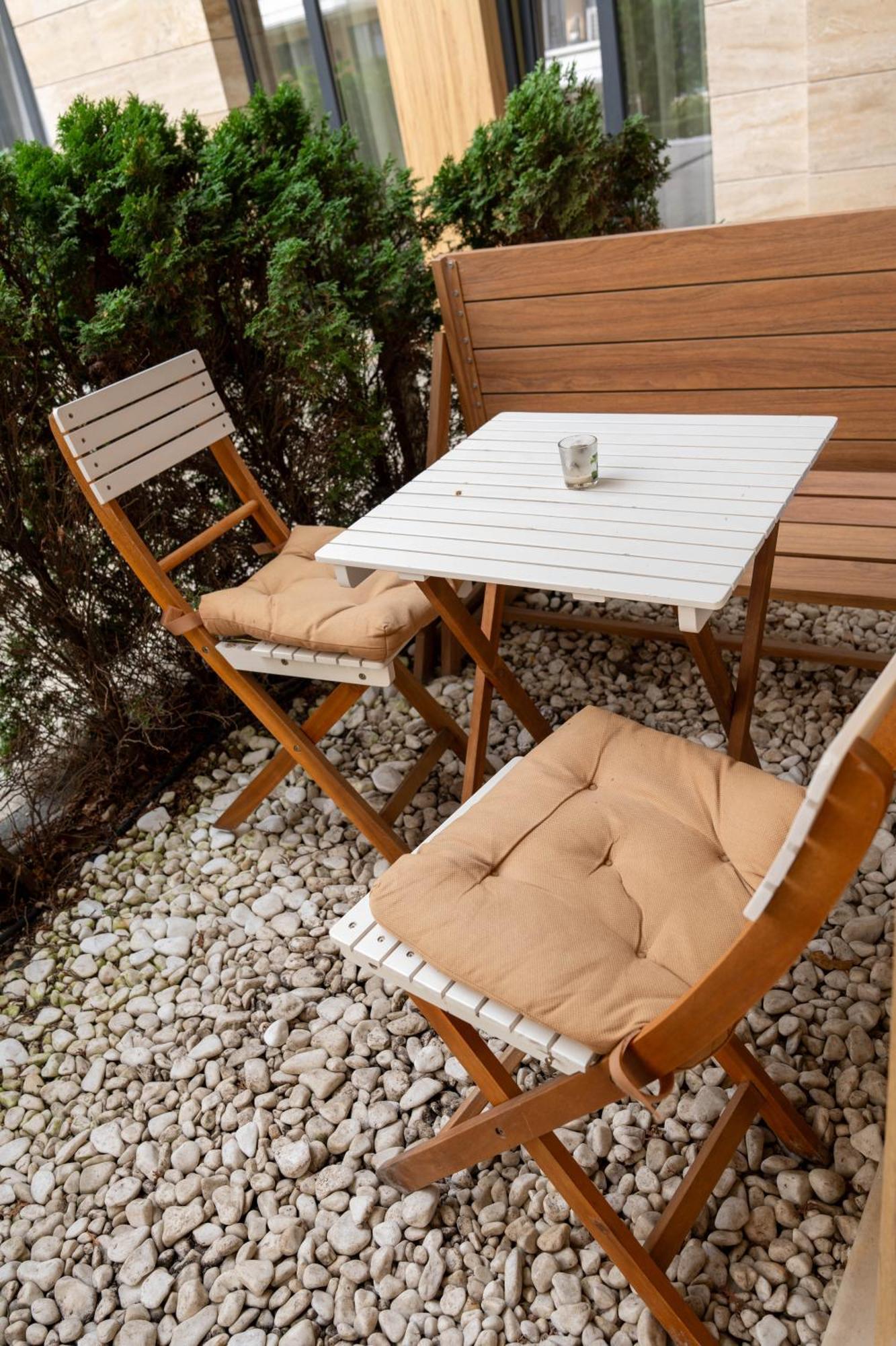 Apartment In Evargreen Complex With Terrace Varna Esterno foto